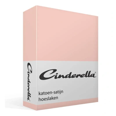 Afbeelding van Hoeslaken Cinderella Sundays Soft Terra (Satijn) 80 x 200 cm