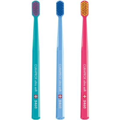 Afbeelding van 2x Curaprox Tandenborstel Trio CS 5460 Ultra Zacht 3 stuks