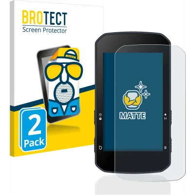Afbeelding van BROTECT (2 Stuks) Antireflecterende Beschermfolie voor Bryton Rider 750 Anti Glare Screen Protector, Mat, Ontspiegelend