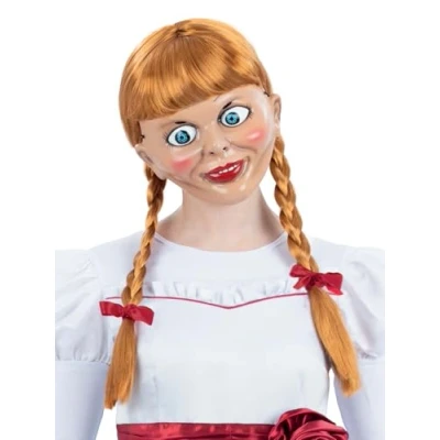 Afbeelding van Pop kostuum Kostuums Annabelle Heidi Pruik Met Strikjes Bierfeest Verkleedkleding