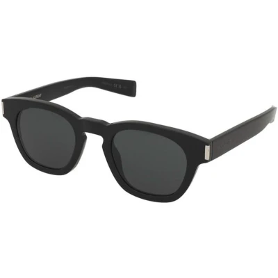 Afbeelding van SAINT LAURENT Unisex SL 746 001 Occhiali da sole Acetato Nero Rotonda