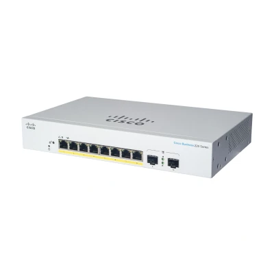 Afbeelding van Cisco Business 220 Series Smart Switches Managed L2 CBS220 8P E 2G UK