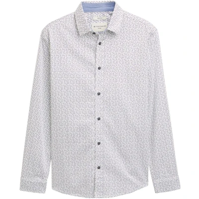 Afbeelding van Tom Tailor Overhemd Met Patroon 1045081xx10 37267 Mannen Maat XL