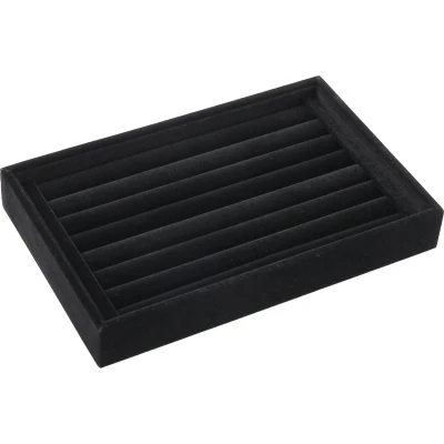 Afbeelding van Fliex Sieradenopberger ringen zwart sieraden organizer ringendoos