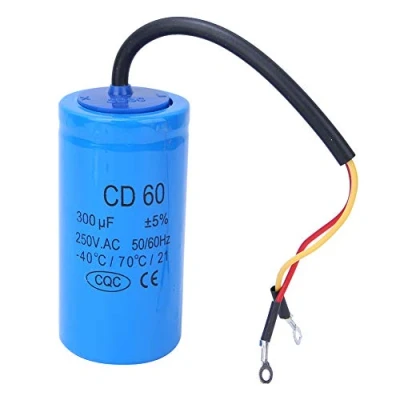Afbeelding van CD60 250 V Motor Condensator, 300 uf Schakelcondensator Huishoudelijke Apparaten Accessoire, Condensator Elektronische Component