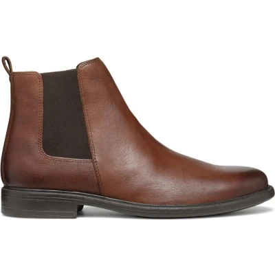 Afbeelding van Geox Heren U Terence D enkellaars, Browncotto, 45 EU