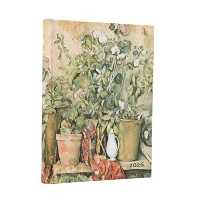 Afbeelding van 2026 Porto (Portuguese Tiles) Day at a Time Hardcover Flexi Dayplanner (Elastic Band Closure)