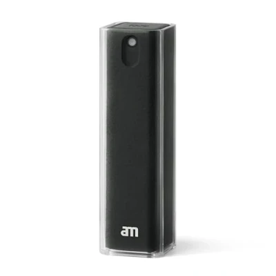 Afbeelding van am Schermreiniger, 10,5 ml per microvezeldoek, 2 in 1, ideaal voor smartphones, brillen, tablets, autoschermen, televisies, e readers, tv, tablet, computer (zwart, single)