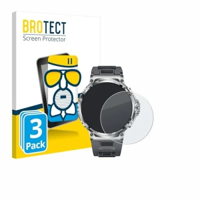 Afbeelding van BROTECT Screenprotector voor Smartwatch V69 1.85&quot; Folie Beschermfolie Beschermglas matte (3 Stuks)