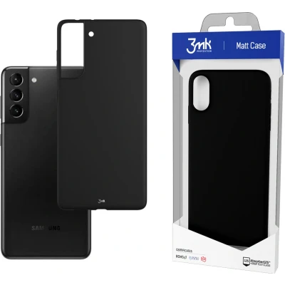 Afbeelding van Samsung Galaxy S21 5G 3mk Matt Case black