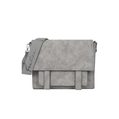 Afbeelding van Fritzi aus Preussen Satchel Big Jive Warm Grey Cross voor dames, grijs (warm grey)