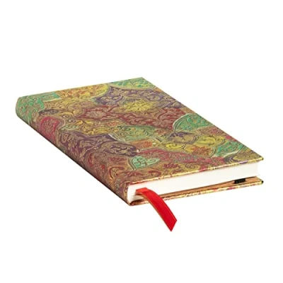 Afbeelding van Paperblanks 12 Month Planners 2023 Bavarian Wild Flower Horizontal Slim (95 x 180 mm)