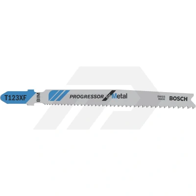 Afbeelding van Bosch Decoupeerzaagblad HSS, T 123 XF Progressor for Metal