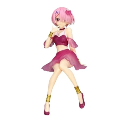 Afbeelding van Re:Zero Starting Life in Another World Noodle Stopper PVC Statue Ram Twinkle Party Color Ver.