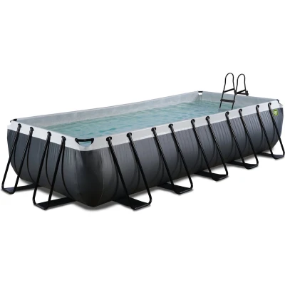 Afbeelding van EXIT zwembad 540x250cm Black Leather