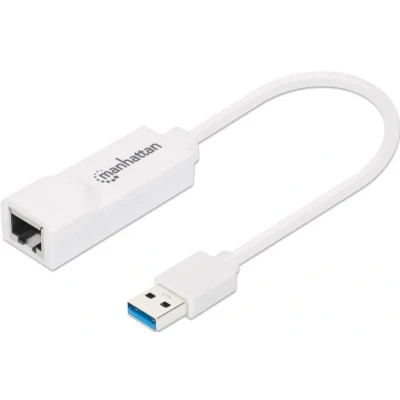 Afbeelding van Manhattan Gigabit Ethernet Adapter Netwerkadapter 1 GBit/s USB 3.2 Gen (USB 3.0)