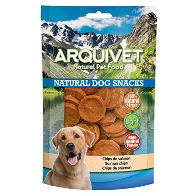 Afbeelding van Arquivet, Lachschips, natuurlijke hondensnacks, 350 g