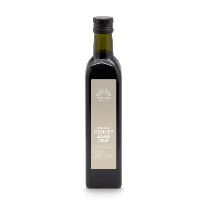 Afbeelding van Mattisson Hennepzaad Olie Bio 500ml