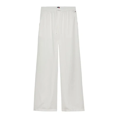 Afbeelding van Tommy Jeans Broek, Dames, Maat: Small, Ecru