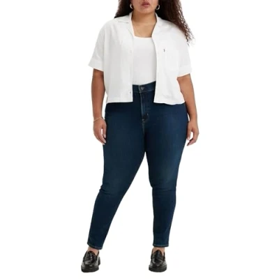 Afbeelding van Levi&#039;s Plus 721 HIGH RISE Skinny Jeans Fit, Dames, Maat: 54x34, Blue swell