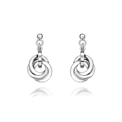 Afbeelding van Hot Diamonds DE388 Trio oorknoppen Zilver