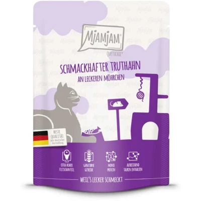 Afbeelding van MjAMjAM Squeeze 6 x 300 g of 24 Kalkoen (6 g)