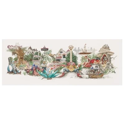 Afbeelding van Thea Gouverneur Counted Cross Stitch Kit Efteling Aida 16 count 2041A