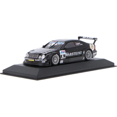 Afbeelding van Mercedes Benz CLK AMG Minichamps Modelauto 1:43 2000 Marcel Fässler HWA 2 430003706 Schaalmodel