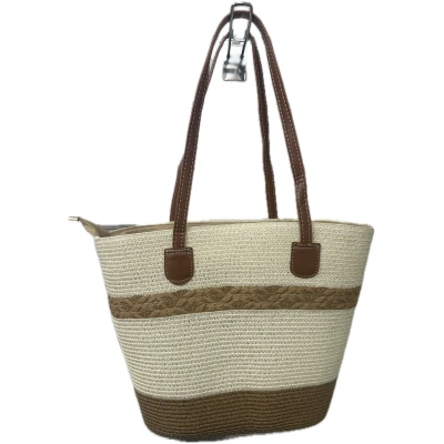 Afbeelding van HS Shopper Naturel met Vlechtaccenten