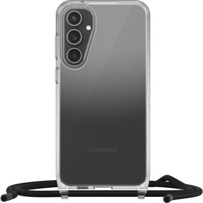 Afbeelding van Otterbox React Samsung Galaxy S23 FE Back Cover Transparant met Koord