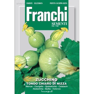 Afbeelding van Courgette, Zucchino Tondo Chiaro Di Nizza