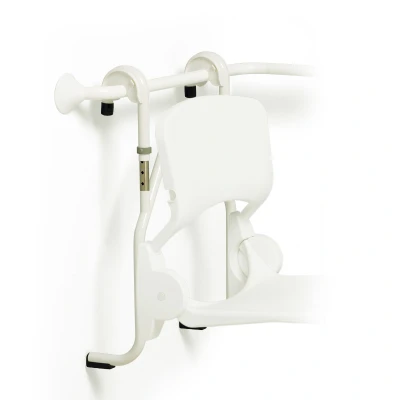 Afbeelding van Linido hangend frame voor douchezitting verstelbaar wit