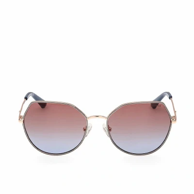 Afbeelding van Guess Donna GU7867 28F Occhiali da sole Metallo Oro Marrone Geometrica Normale Sfumato