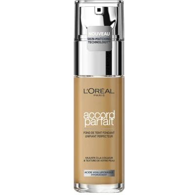 Afbeelding van Foundations en Concealers L&#039;oréal Perfecte Match Hyaluronzuur Foundation 6N Miel