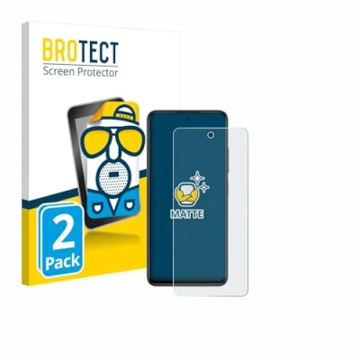 Afbeelding van BROTECT (2 Stuks) Antireflecterende Beschermfolie voor ZTE Blade A75 5G Anti Glare Screen Protector, Mat, Ontspiegelend