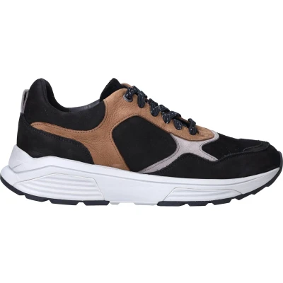 Afbeelding van Sneaker Xsensible Men Stretchwalker Rialto Black Combi Schoenmaat 40
