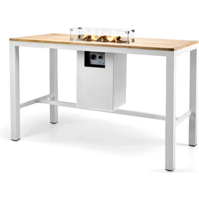 Afbeelding van Happy Cocooning Bartafel Rechthoek Wit
