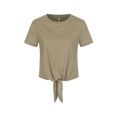 Afbeelding van ONLY Dames Onlmay S/S Short Knot Top JRS T shirt, zeemeermin, L