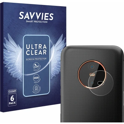 Afbeelding van Savvies (6 Stuks) Schermbeschermer voor Gigaset GX6 Pro (ALLEEN Camera) Screen Protector Ultra Transparant