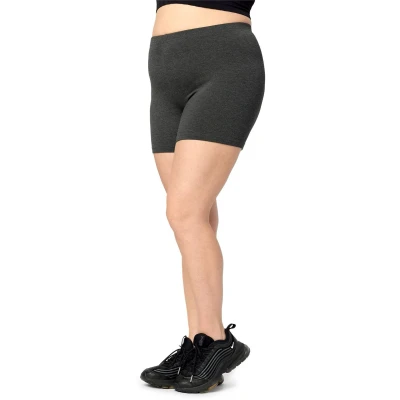 Afbeelding van Merry Style Leggings Grote Maten Dames Kort Katoen DonkerMelange 7XL MS MS10 464 LE