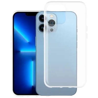 Afbeelding van Just in Case TPU Back Cover Transparant Apple iPhone 13 Pro