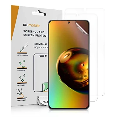 Afbeelding van kwmobile 3x screenprotectors geschikt voor Samsung Galaxy S22 beschermende folie smartphone
