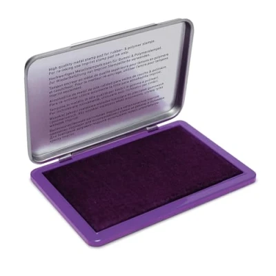 Afbeelding van Imprint 9073M handstempelkussen metaal, afm. 125x80mm., violet