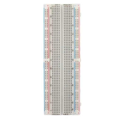 Afbeelding van MMOBIEL 1st PCB Breadboard Prototype Circuit Bord Soldeervrij 1x830 Punten Geschikt met DIY Arduino, Raspberry Pi 2 / 3 4 5 Projecten Proto Shield Distribution Verbindingsblokken