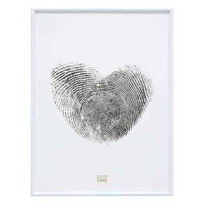 Afbeelding van Deknudt Frames fotolijst S011S1 smal wit in kunststof 30x45 cm