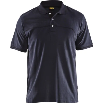 Afbeelding van Blaklader Poloshirt 3389 1050 Donker marineblauw/Zwart 4XL