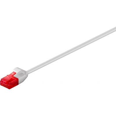 Afbeelding van U/UTP CAT6 Gigabit slimline netwerkkabel / grijs 0,50 meter