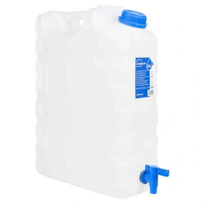 Afbeelding van VidaXL Watertank met kraan 22 L kunststof transparant