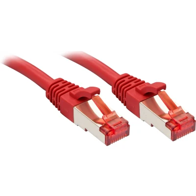 Afbeelding van LINDY 47736 RJ45 Netwerkkabel, patchkabel CAT 6 S/FTP 5.00 m Rood 1 stuk(s)