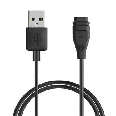 Afbeelding van kwmobile USB oplaadkabel compatibel met COROS PACE 2 / 3 APEX/APEX Pro/APEX VERTIX Kabel voor smartwatch zwart